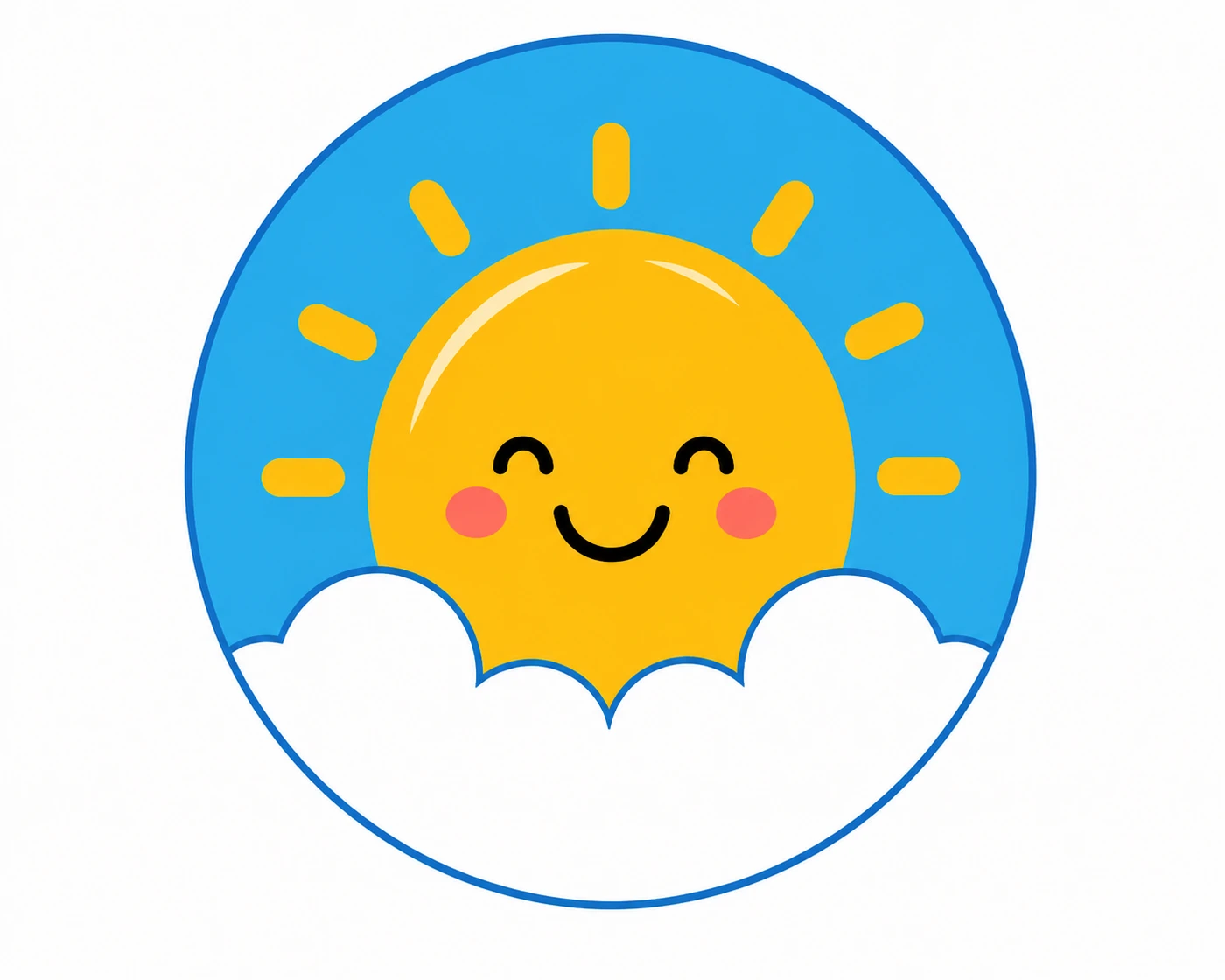 Mascot mark for small sizes, favicons, and wall decals